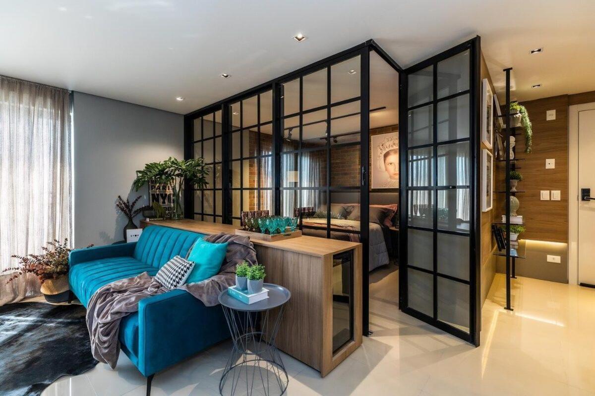 شقة Maravilhoso Apt Novo Super Bem Decorado No Centro فوز دو إيغواسو المظهر الخارجي الصورة